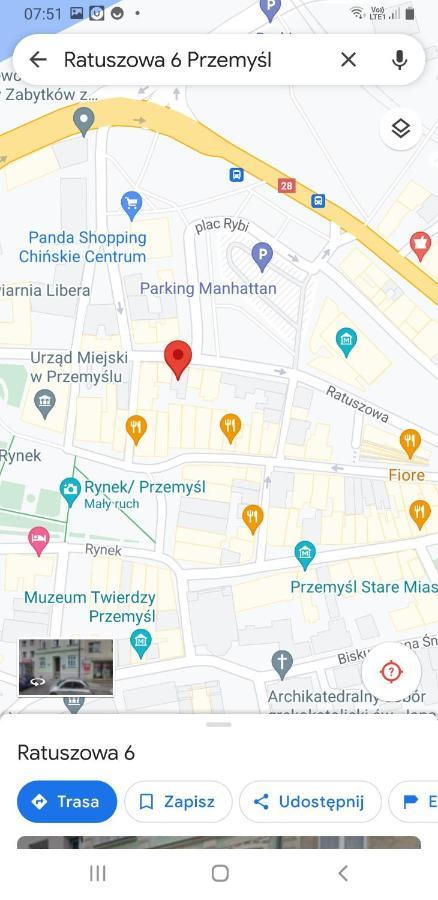 Apartamenty Rynek R Přemyšl Exteriér fotografie